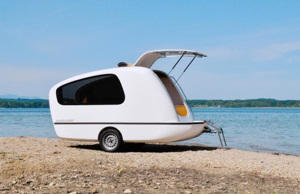 Ein Wohnwagen geht baden: Der Amphibien-Caravan 