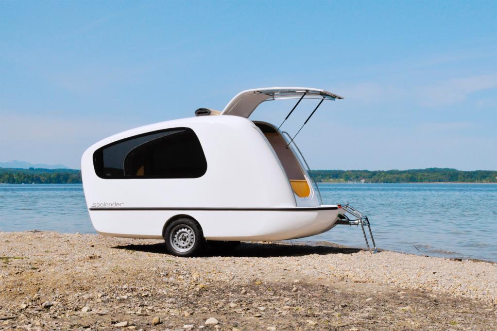 Ein Wohnwagen geht baden: Der Amphibien-Caravan 