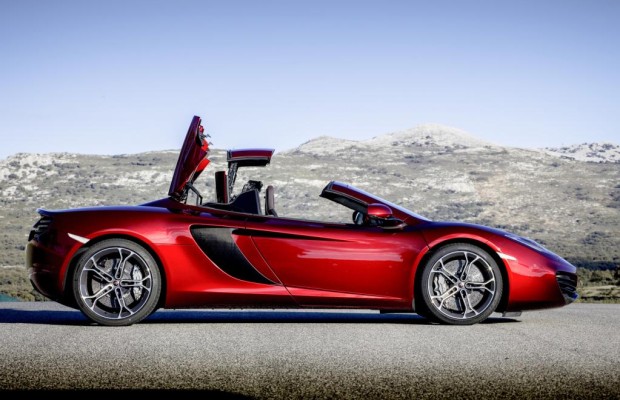 Erste Bilder des McLaren MP4-12c Spider