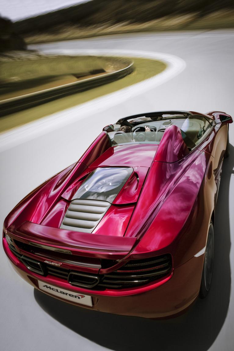 Erste Bilder des McLaren MP4-12c Spider