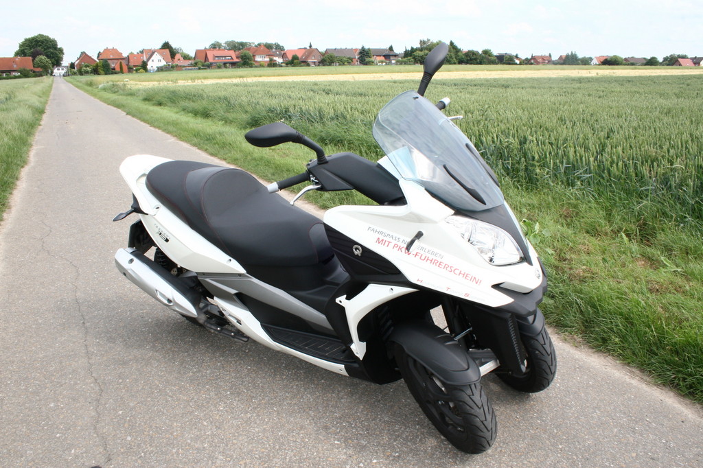 Fahrbericht Quadro 350 D: Sicherheitsgewinn ohne Spaßverlust