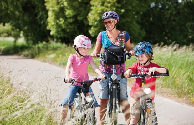 Fahrrad: Mit Kindern spielerisch trainieren