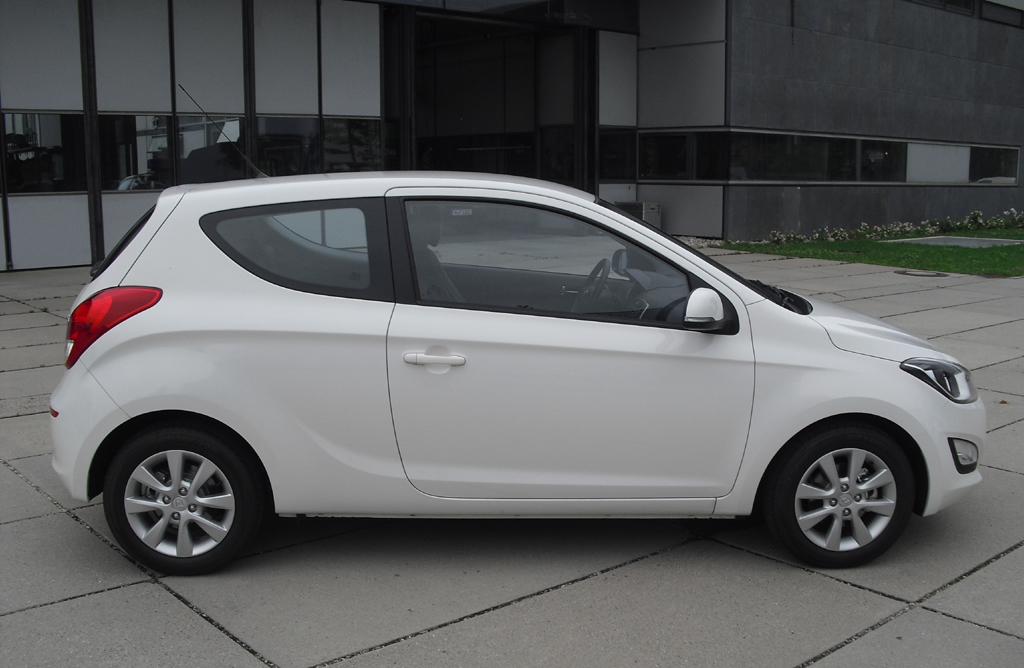 Hyundai i20: Und so sieht der Kleinwagen von der Seite aus.