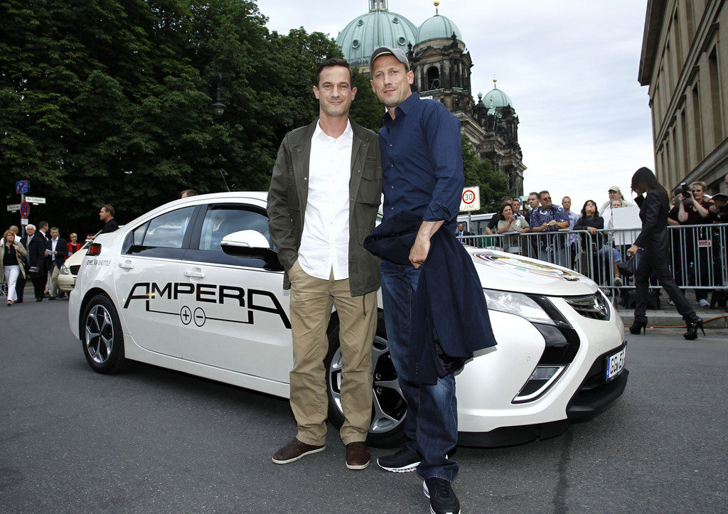 Im Opel Ampera elektrisch zum ZDF-Sommertreff