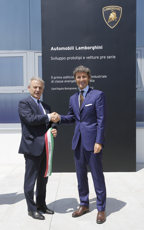 Lamborghini weiht Gebäude für Prototypen und Vorserienfahrzeuge ein
