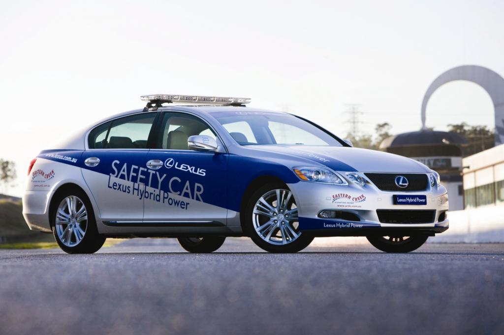 Lexus GS 450h als Safety Car 2009