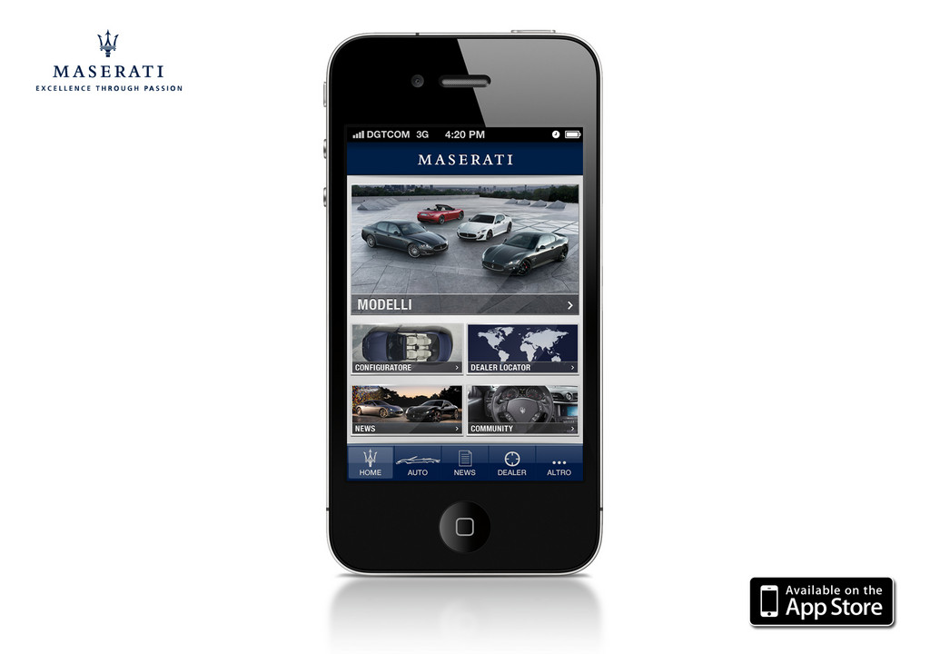 Maserati bringt App