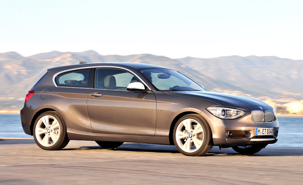 Mehr Platz hinten, im Kofferraum: BMW hat bei 1er auch Dreitürer neu aufgelegt