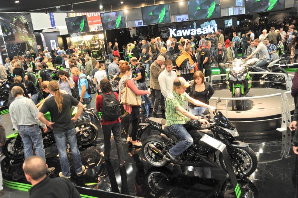 Mekka für Motorradfahrer: Die Messe Intermot in Köln