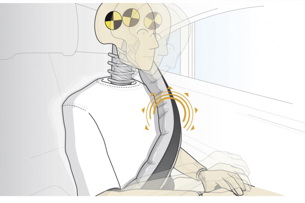 Mercedes bringt den Gurtairbag - Airbag numero X