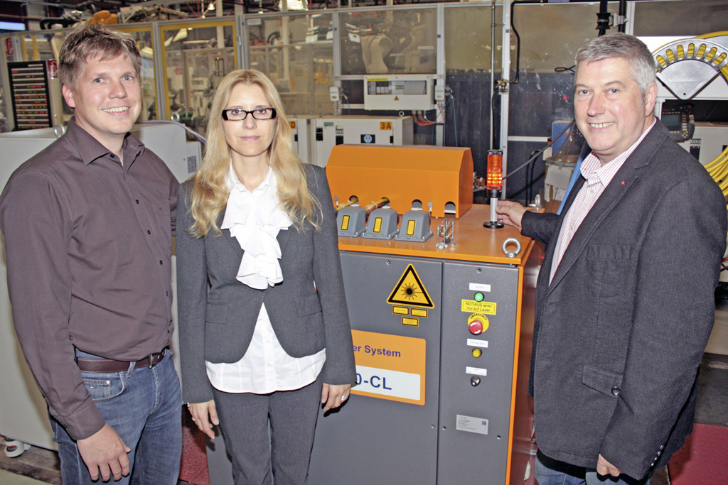 Mobile Hightech-Laserquellen in Golf Plus-Fertigung sparen Stromkosten