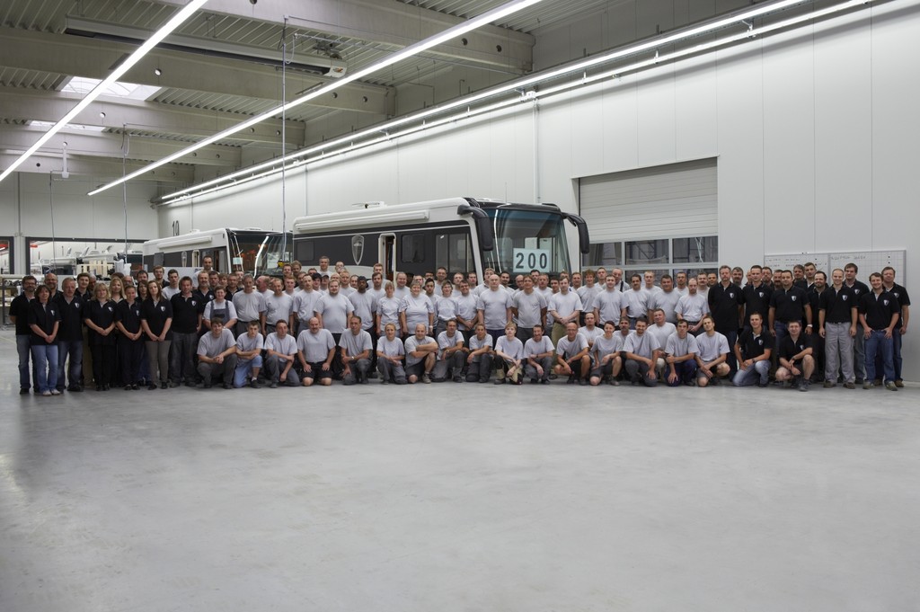 Morelo stellt 200stes Luxusreisemobil fertig