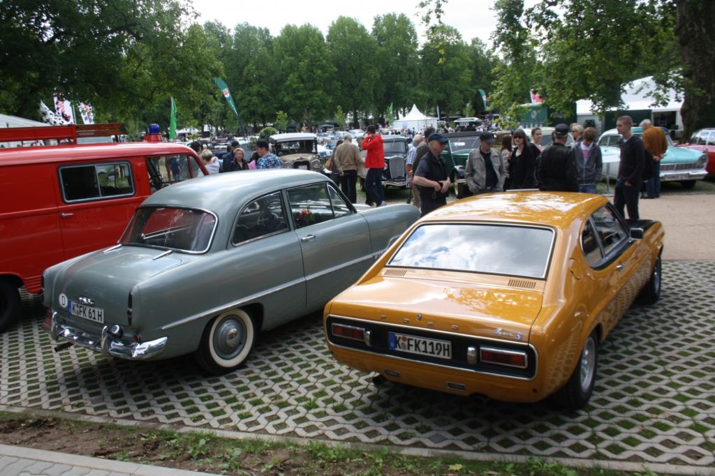 Nicht fehlen darf bei einem Motor-Festival  die ganze Familie