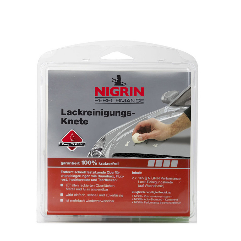 Nigrin bringt Insektenentferner und Lackreinigungs-Knete