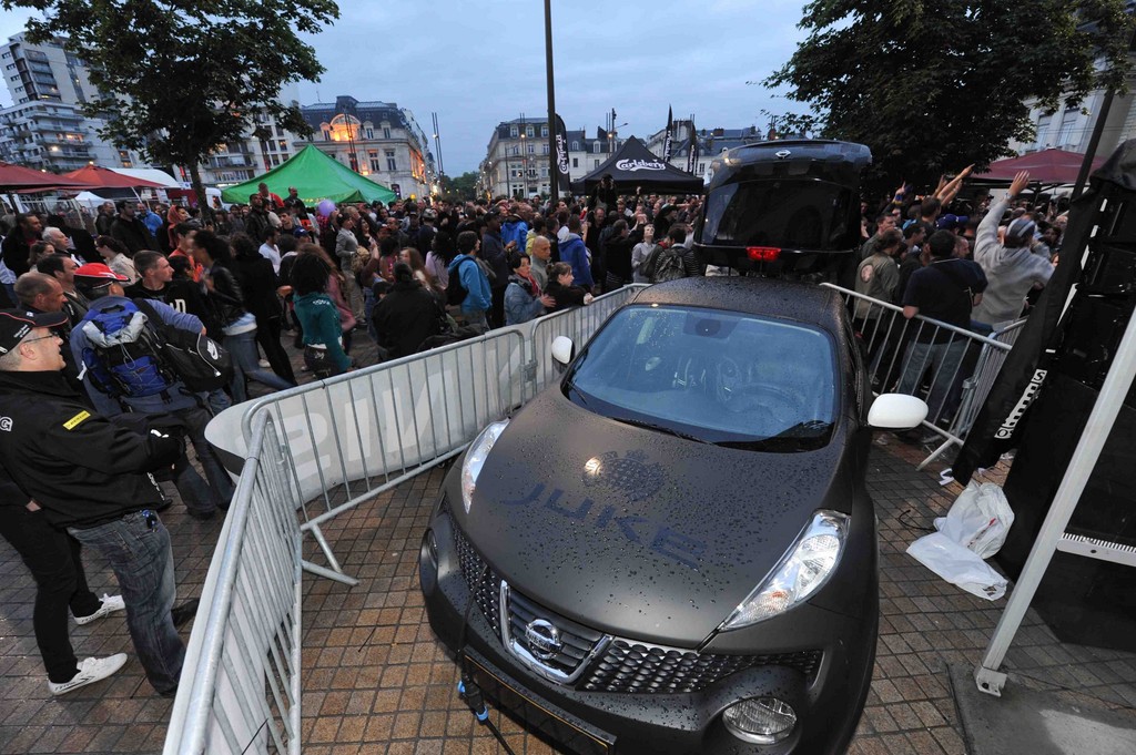 Nissan Juke Box geht auf Tour