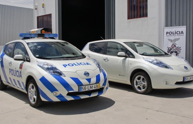 Nissan Leaf für portugiesische Polizei