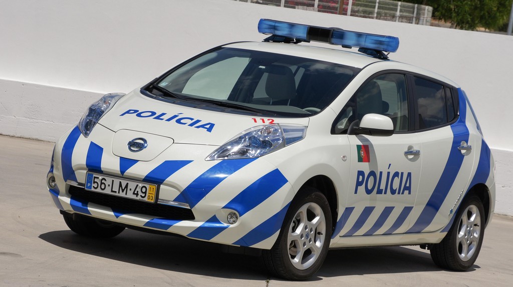 Nissan Leaf für portugiesische Polizei