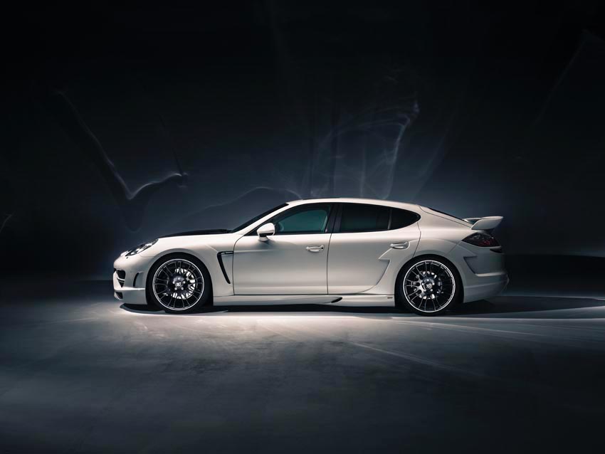 Porsche Panamera kräftig aufgeblasen