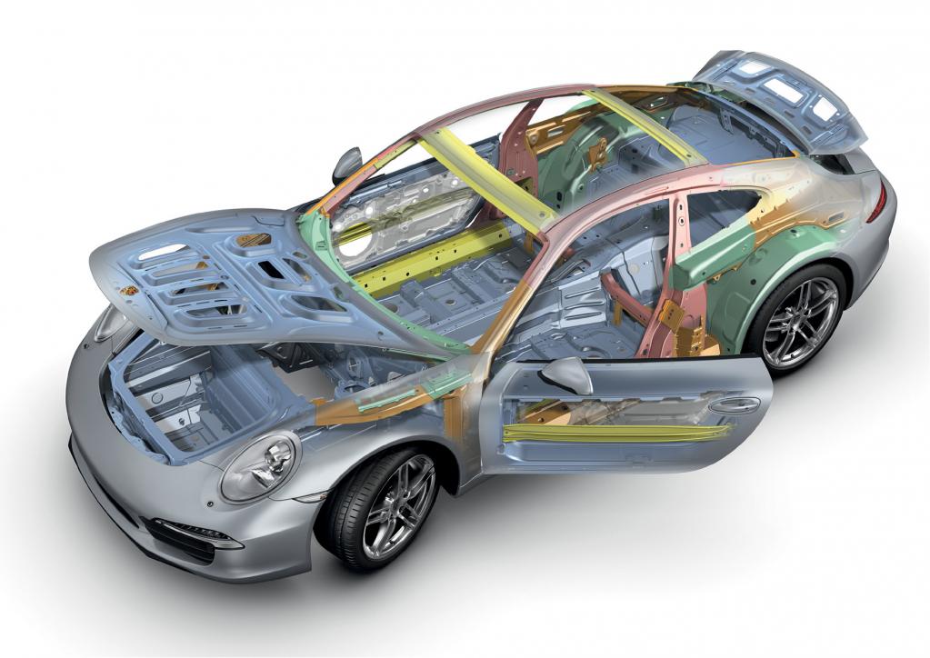 Porsche speckt ab: Komplexer Leichtbau im 911