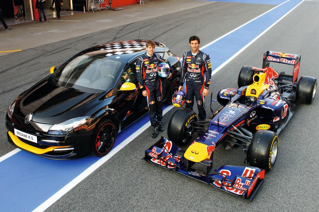 Renault und der Rennstall feiern damit ihre Kooperation in der Formel 1