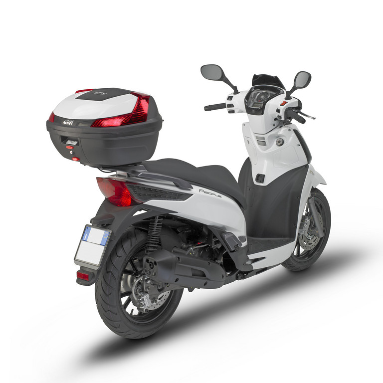 Topcase von Givi mit Spoiler