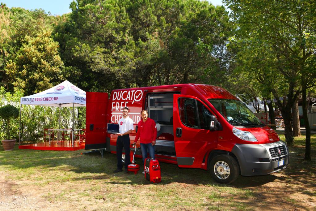 Venedig: Extraservice für Fiat-Reisemobile