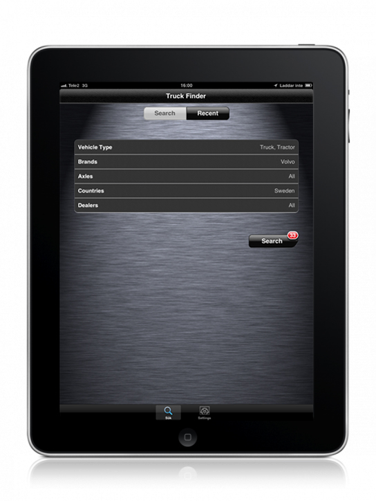 Volvo Trucks bietet Truck Finder App