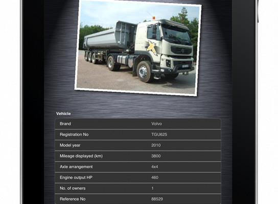 Volvo Trucks bietet Truck Finder App