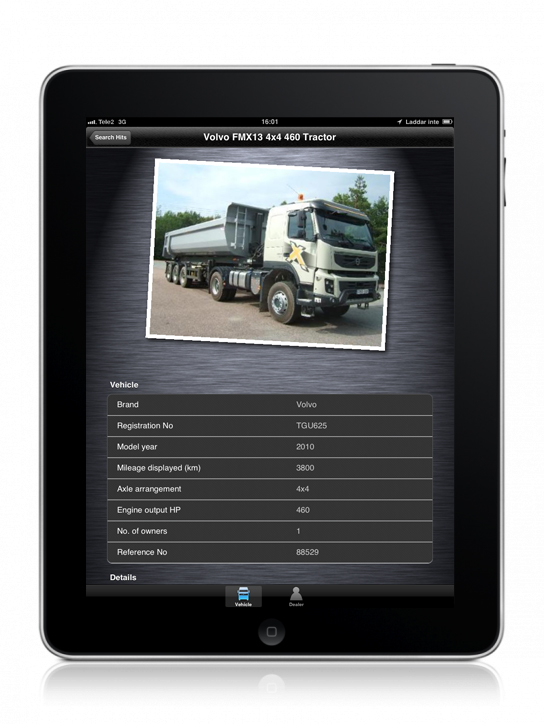 Volvo Trucks bietet Truck Finder App