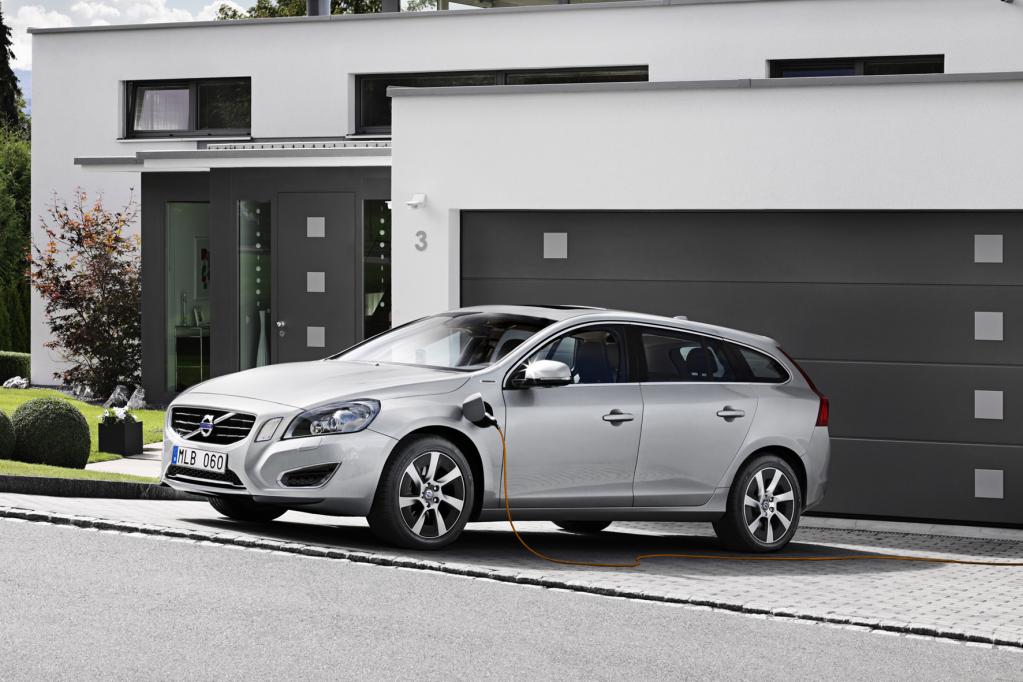 Volvo V60 für den Steckdosenbetrieb