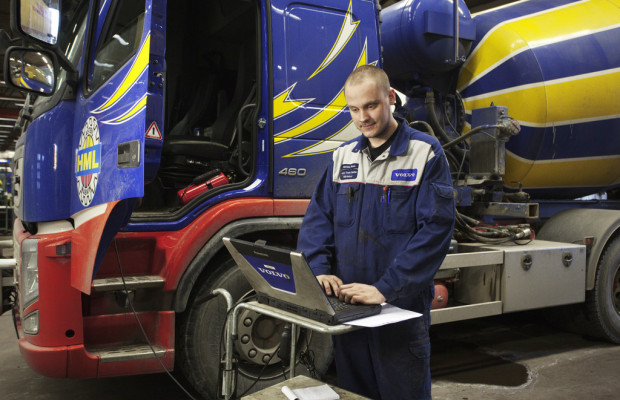 Volvo ruft Lkw-Zustand per Funk ab