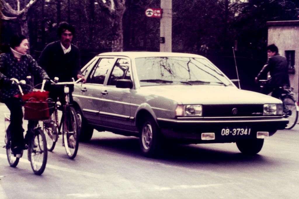 1985 war der Santana in Shanghai noch ein Exot