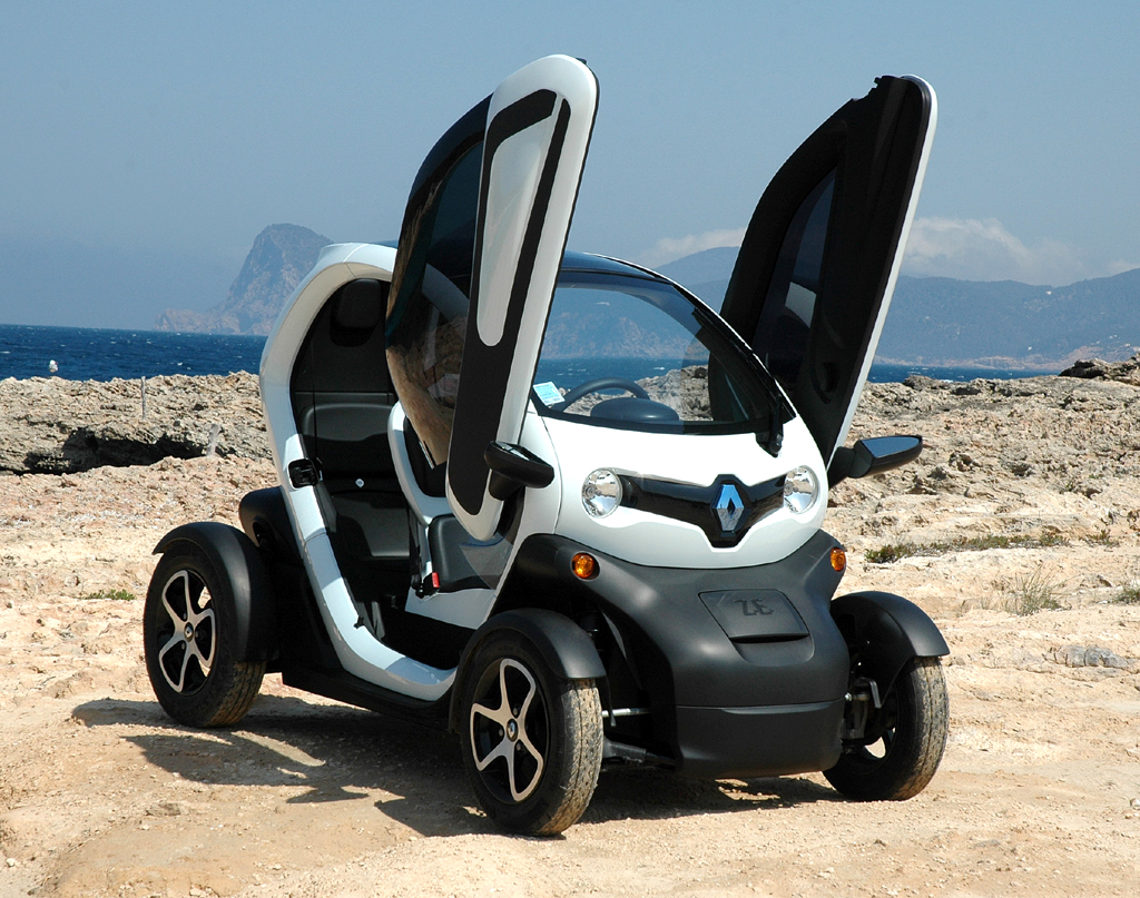 Als Quad eingestuft: Elektro-Zweisitzer Renault Twizy.
