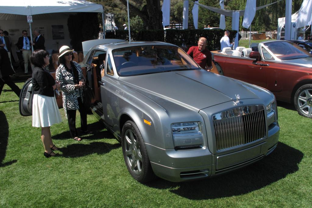 Auch Rolls-Royce ist in Pebble Beach prominent vertreten