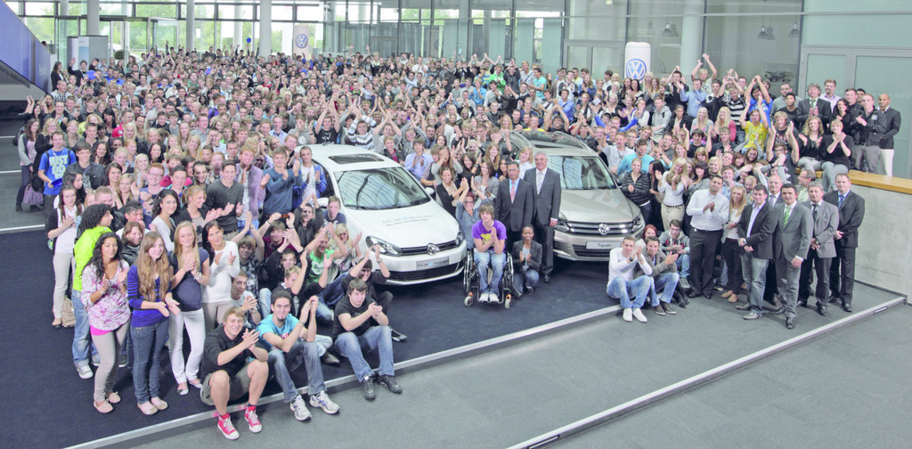 Ausbildungsrekord bei Volkswagen