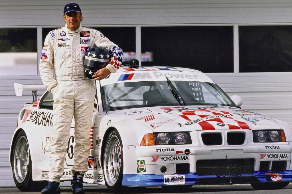 BMW M3 IMSA Fahrer HansJoachim Stuck 1995