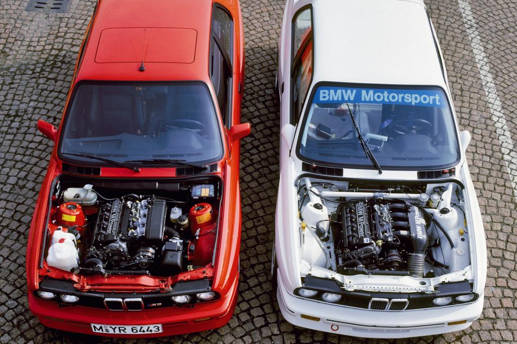 BMW M3 Straßen und Rennversion 1987