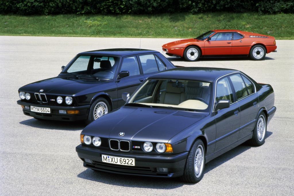 BMW M5 ab 1985 und M5 ab 1988 und M1 ab 1978