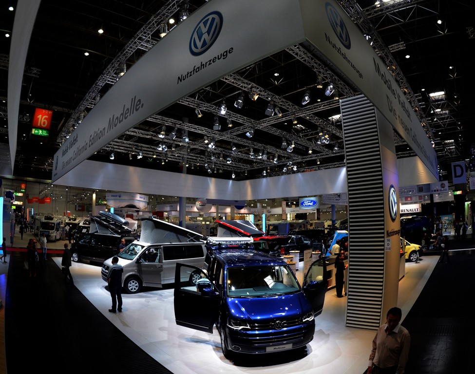 Caravan-Salon 2012: Bei Volkswagen hat der California 