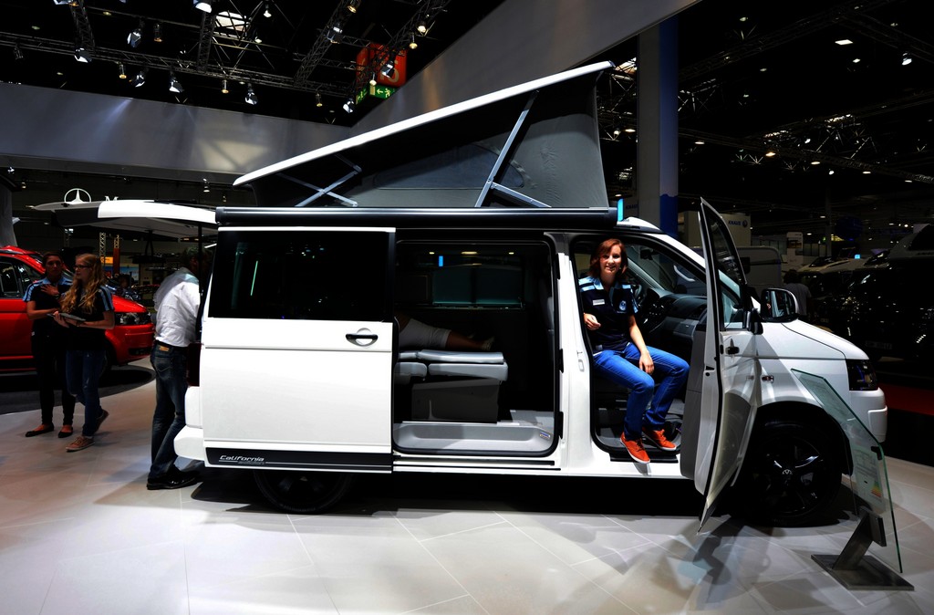 Caravan-Salon 2012: Bei Volkswagen hat der California 