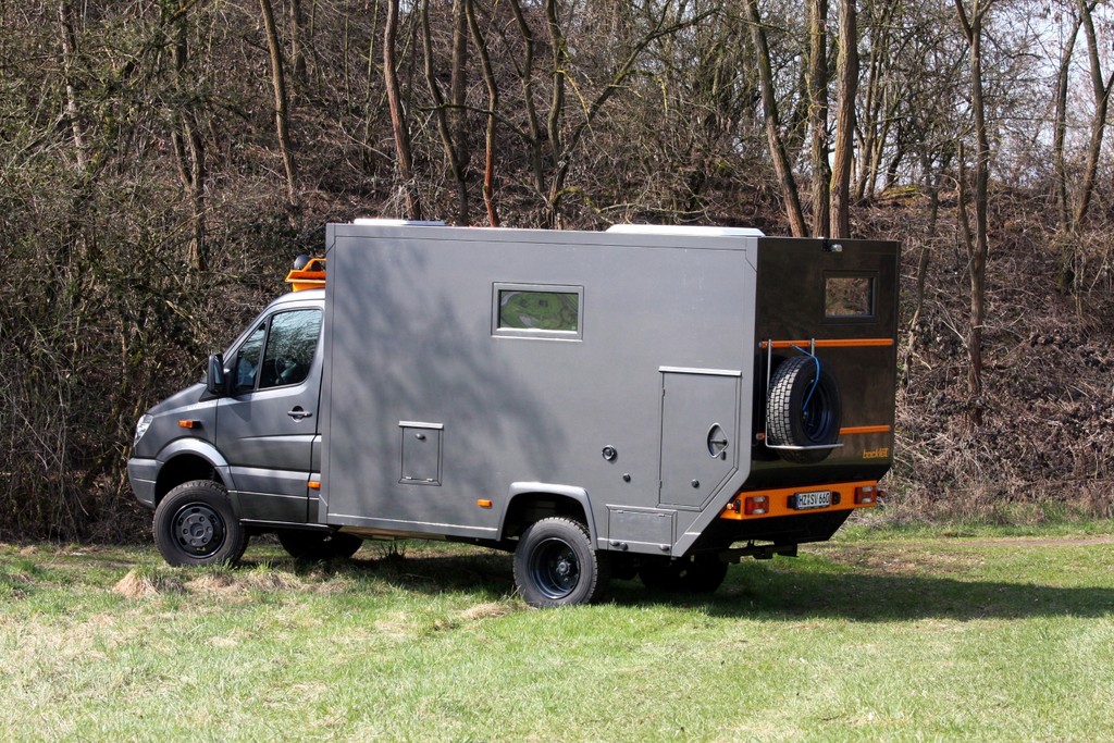 Caravan-Salon 2012: Bocklet präsentiert Dakar 650 auf Sprinter-Basis
