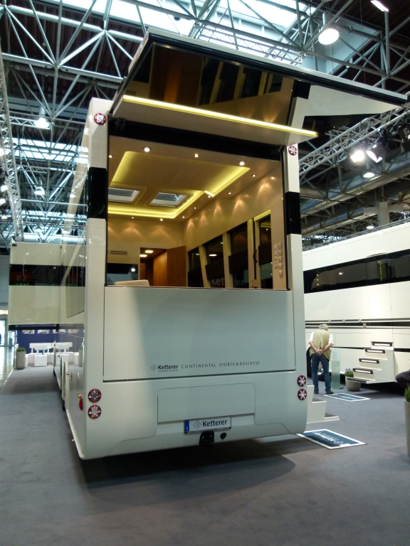 Caravan Salon 2012: Ketterer Continental - Zweites Eigenheim auf Rädern