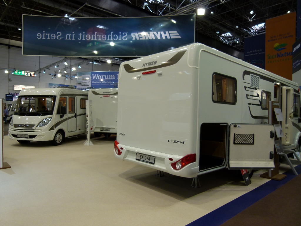 Caravan-Salon 2012: Reisemobile vom Einstiegscamper bis zum Luxusheim
