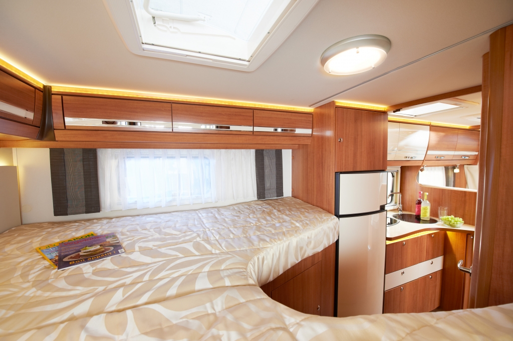 Caravan Salon Düsseldorf 2012: Eura Mobil stattet Terrestra T mit Einzelbetten aus