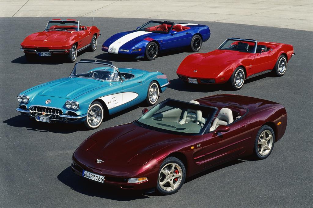Chevrolet Corvette Generationen