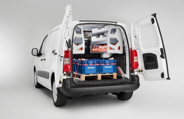 Citroen auf der Nutzfahrzeug-IAA - Berlingo mit Regalen