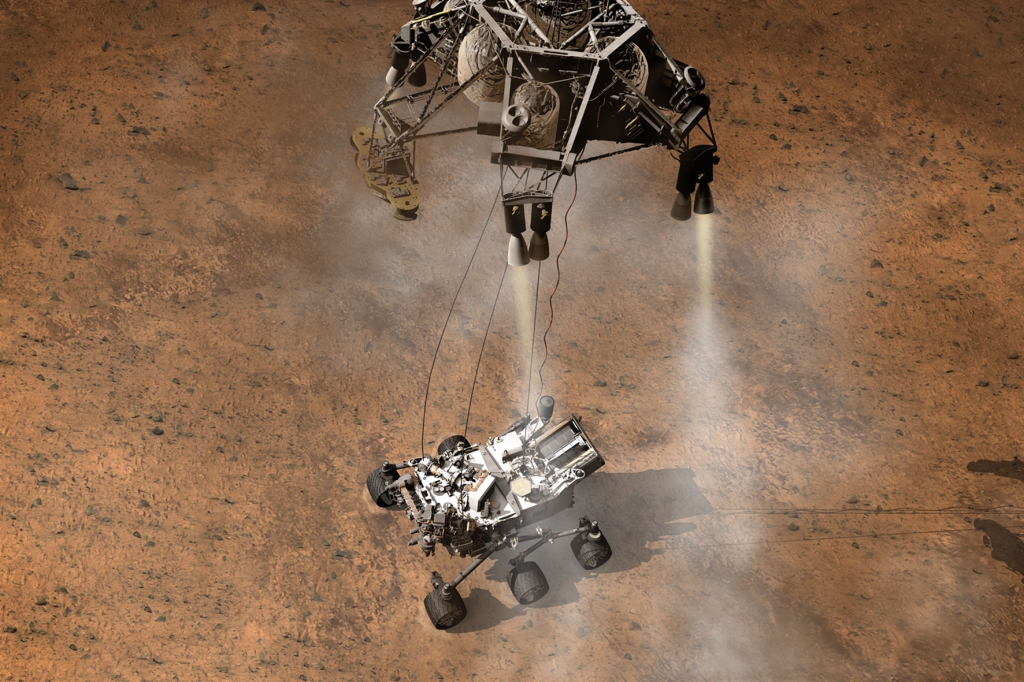 Der Mars macht mobil