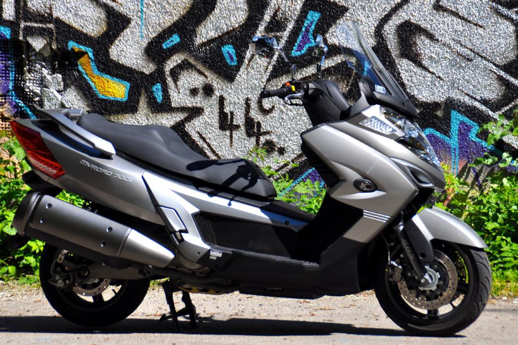 Der neue Maxi-Roller Myroad 700i ABS ist der jüngste Coup der taiwanesischen Herstellers Kymco