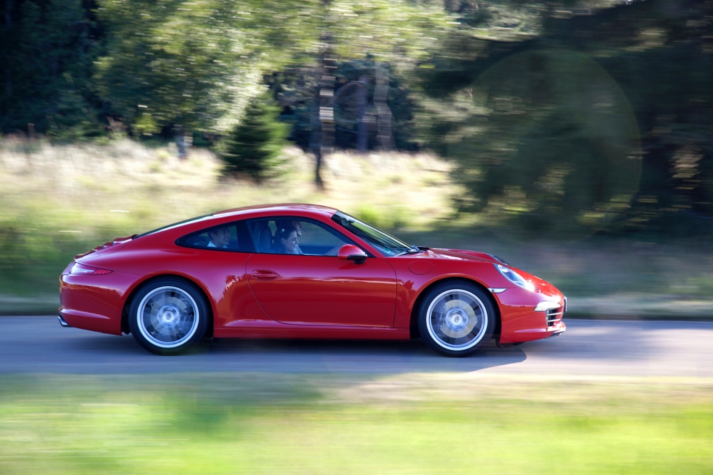 Ein Porsche 911 kann auch auf Familie