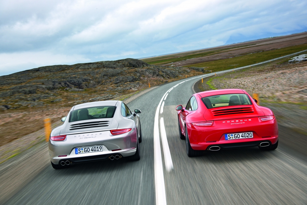 Ein Porsche 911 kann auch auf Familie